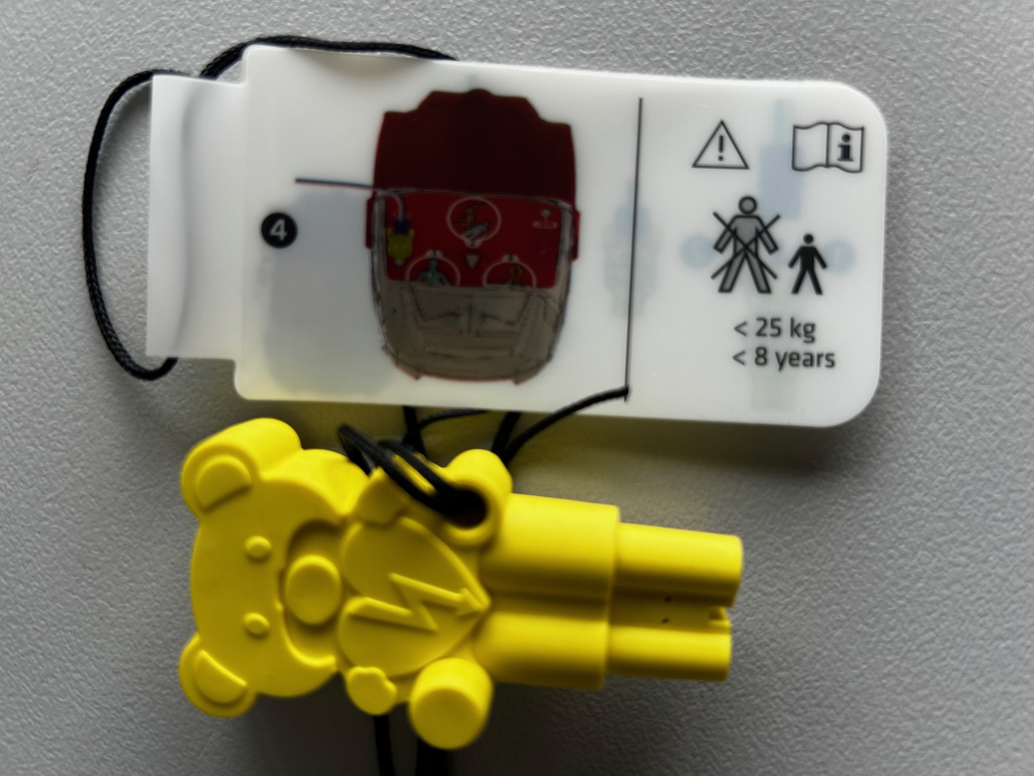 Notfallretter Kleinkinder-Adapter für alle Notfallretter PA-1 AED Defibrillatoren