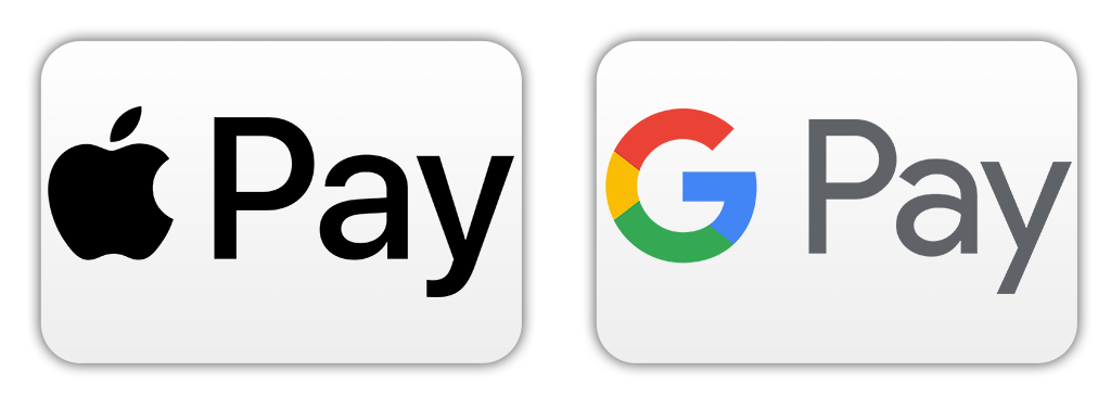 Apple Pay / Google Pay (via Stripe)