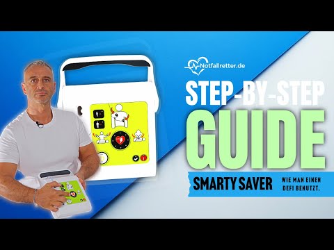 Smarty Saver AED Defibrillator Halbautomat